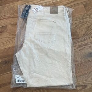 Tommy Bahama Morro Bay 5 Pocket Jean Mens 42x32 Natural ST124512 Indigo Palms